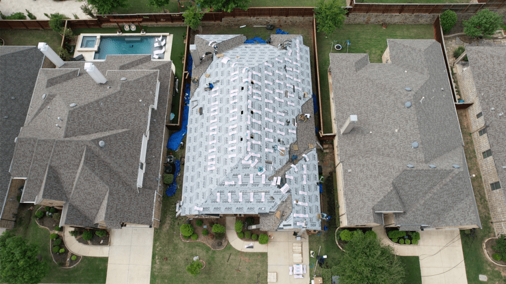 Insurance Claim Roof Replacement with Owen's Corning Shingles - Duration Flex